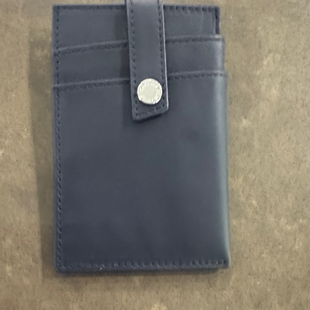 WANT Les Essentiels Midnight Blue Card Holder